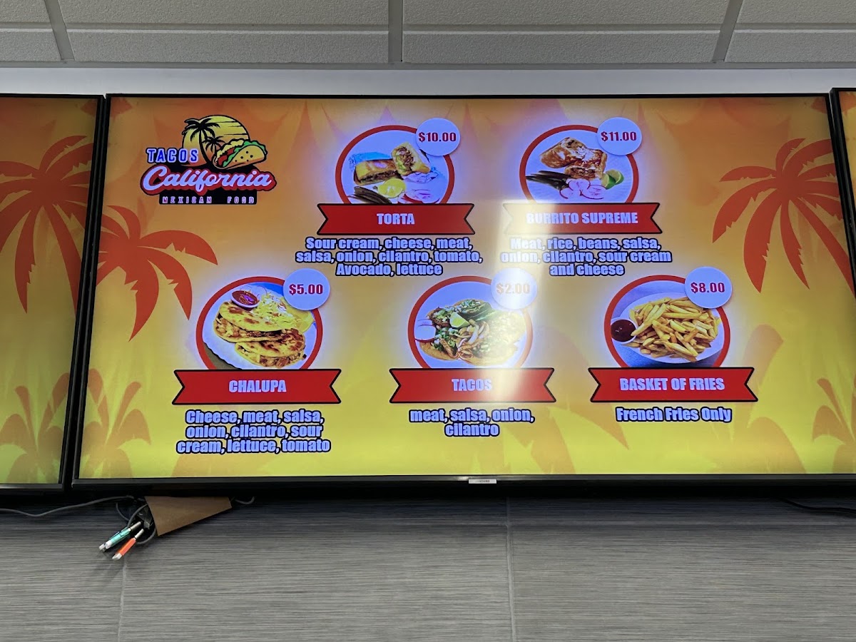 Tacos California (INSIDE GEORGE'S GAS N GRILL) Photo Menu 3