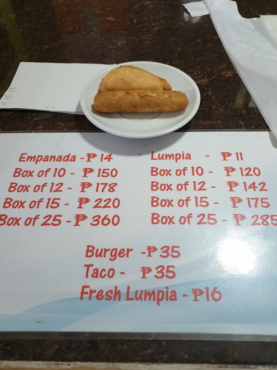Seaside Restaurant Photo Menu 5