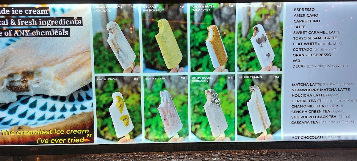 kokoa - ice cream & coffee artisans (Central Samui) Photo Menu 5