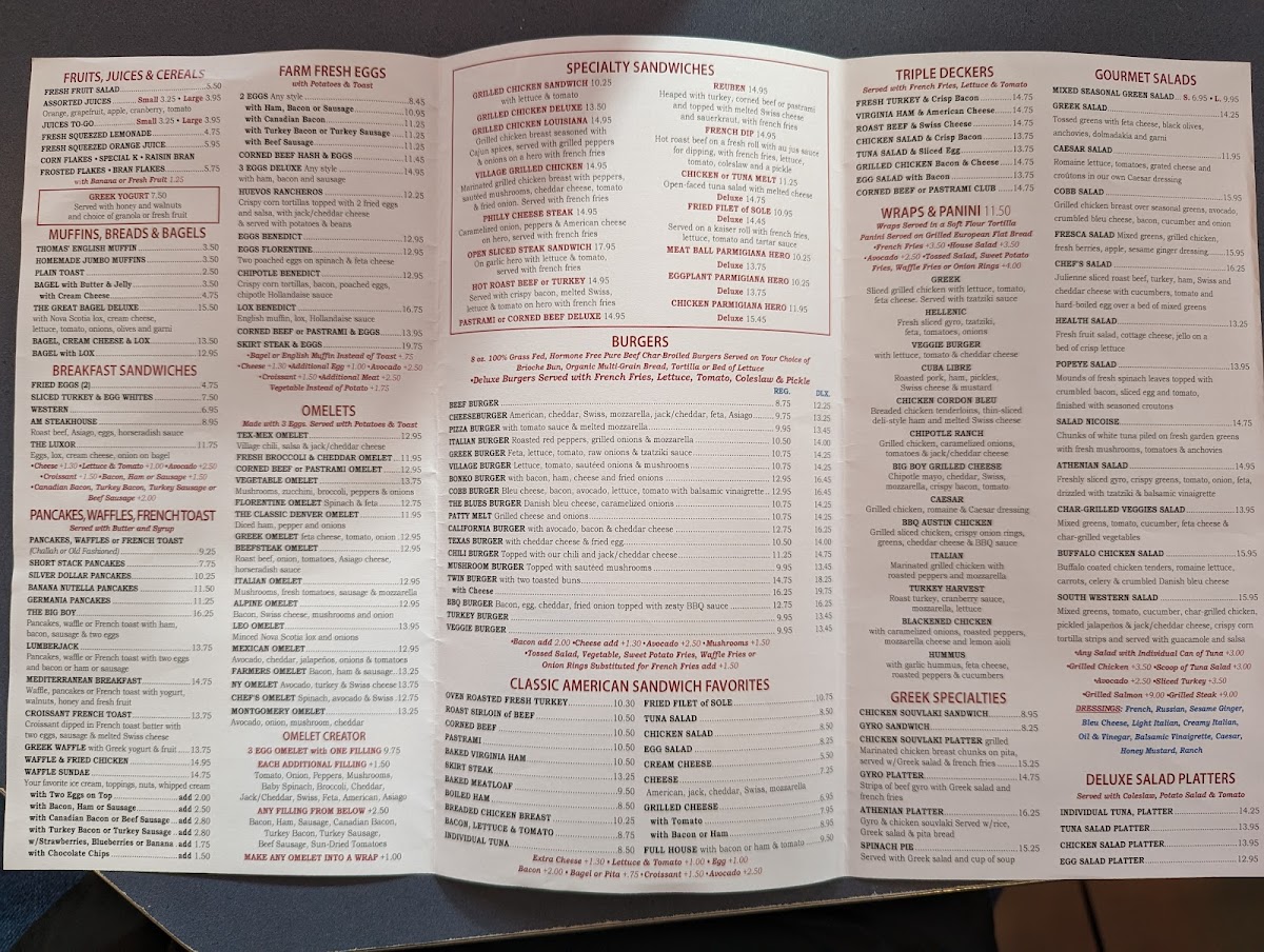 Village Diner Photo Menu 10