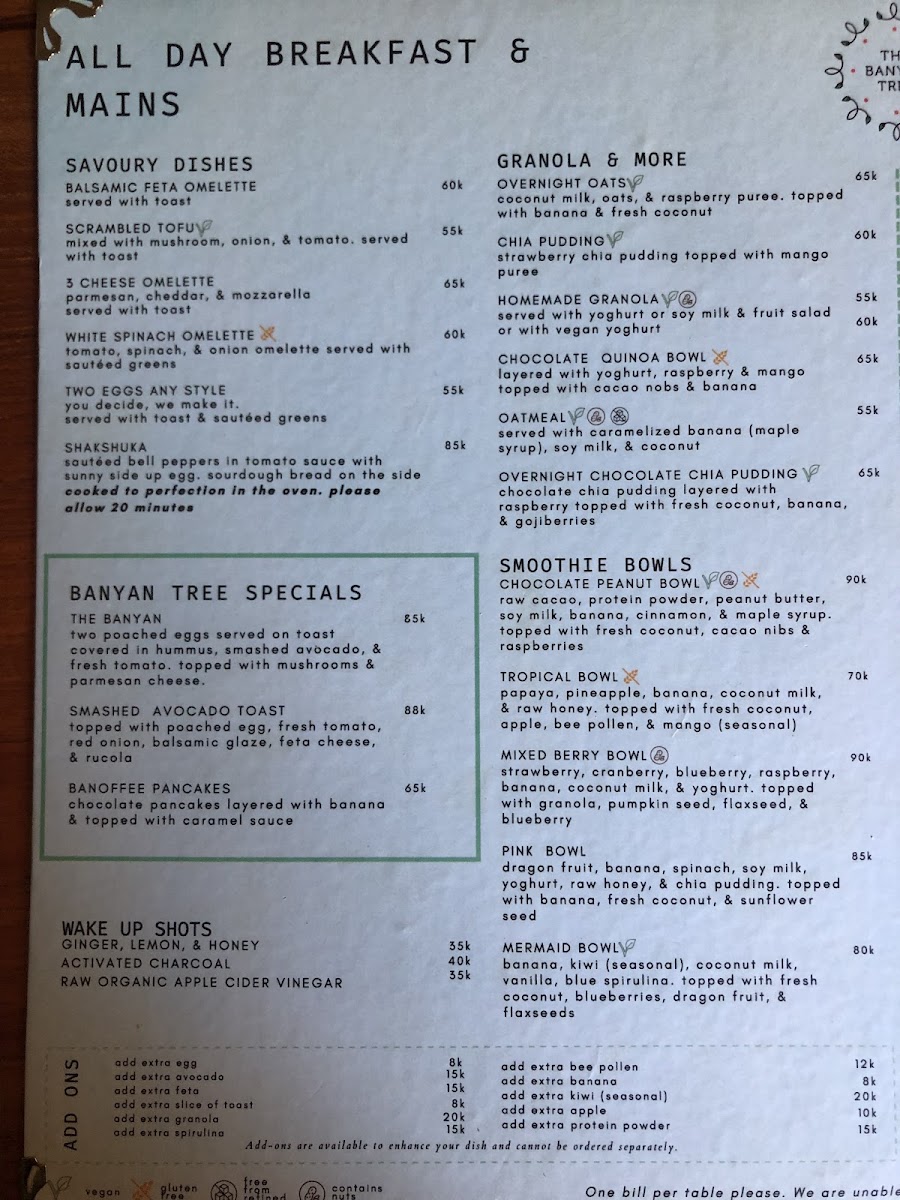 The Banyan Tree Photo Menu 10