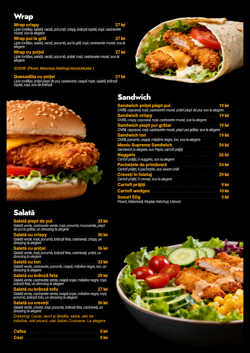 SUPREME FOOD Photo Menu 2