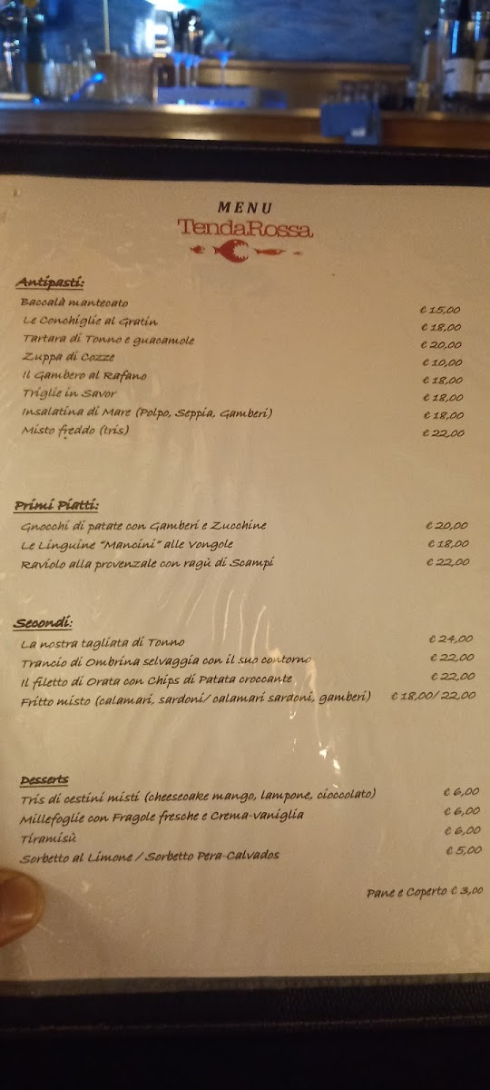 Tenda Rossa Ristorante Alessandro Centis Photo Menu 5