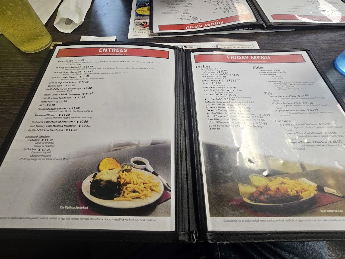 R.D.'s Diner Photo Menu 6