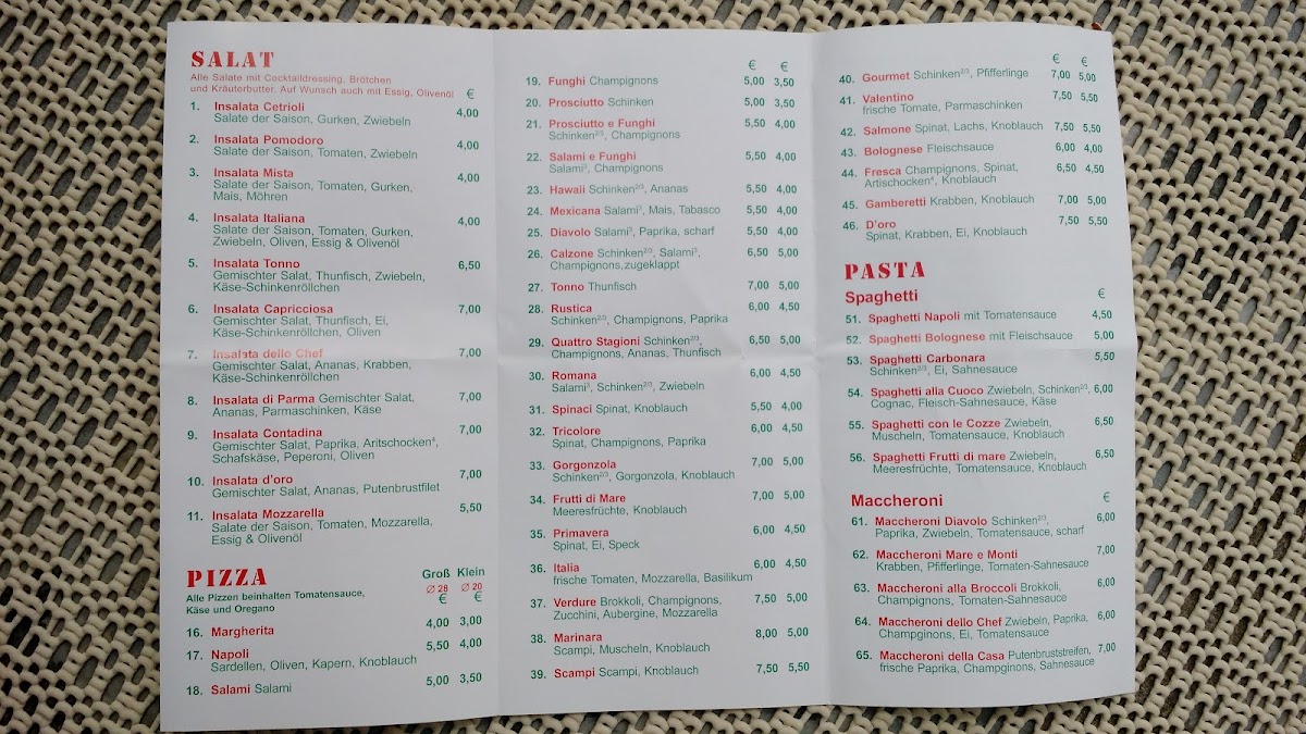 Pizza D'Oro Photo Menu 4