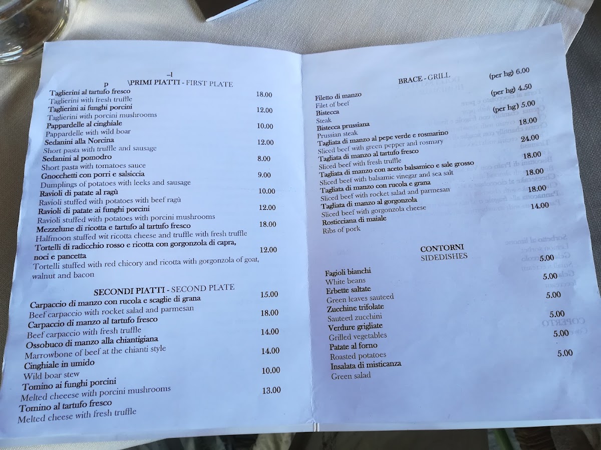 La Cantinetta Di Rignana Photo Menu 10