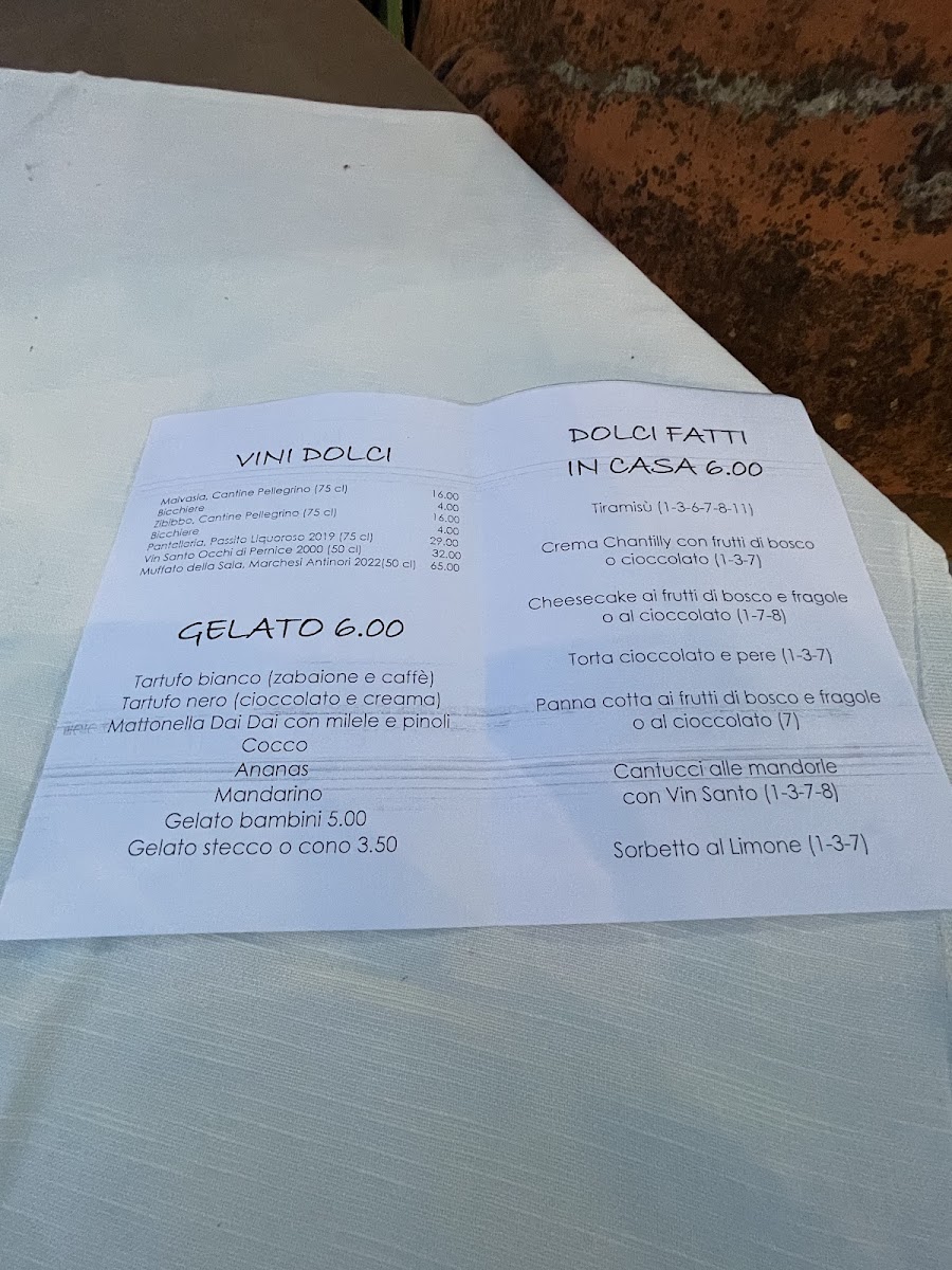 La Cantinetta Di Rignana Photo Menu 3