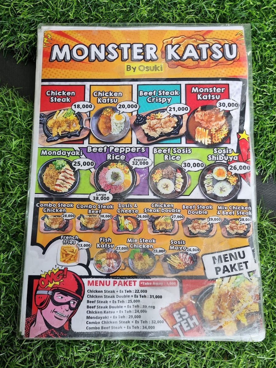 Monster Katsu Photo Menu 1