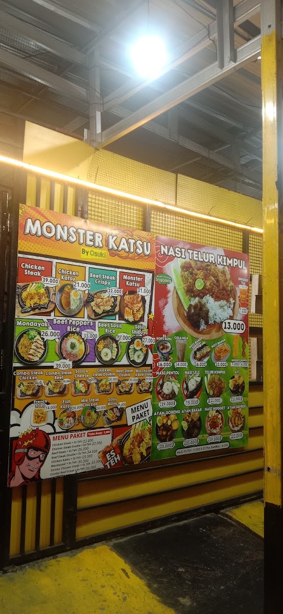 Monster Katsu Photo Menu 5