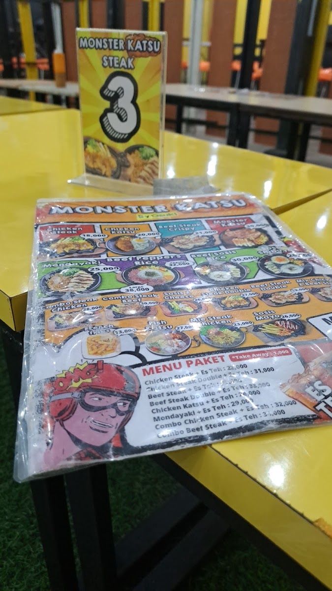 Monster Katsu Photo Menu 9