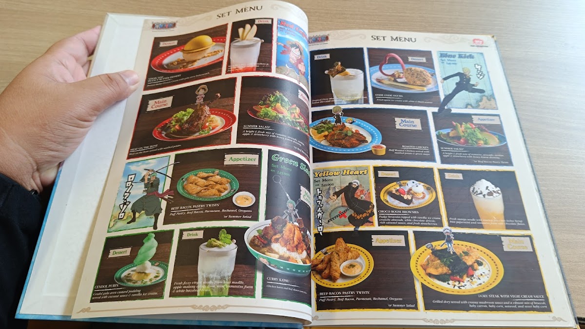 One Piece Cafe Indonesia Photo Menu 1