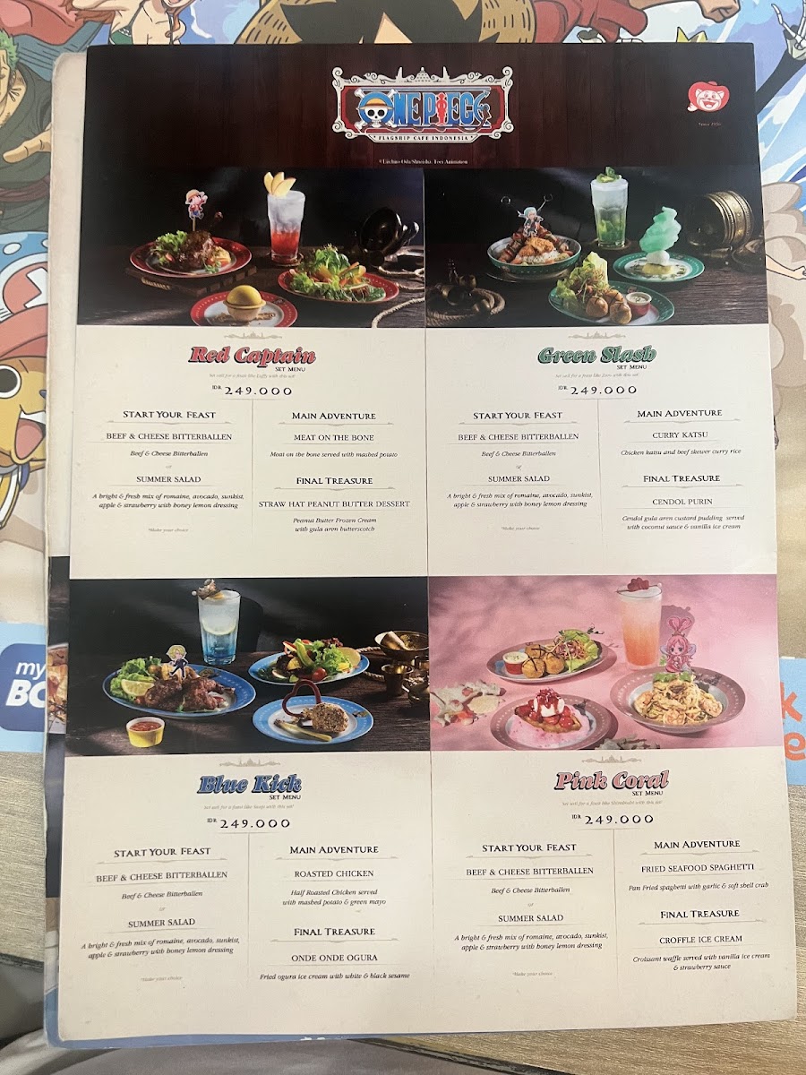 One Piece Cafe Indonesia Photo Menu 2