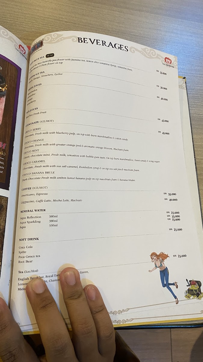 One Piece Cafe Indonesia Photo Menu 3