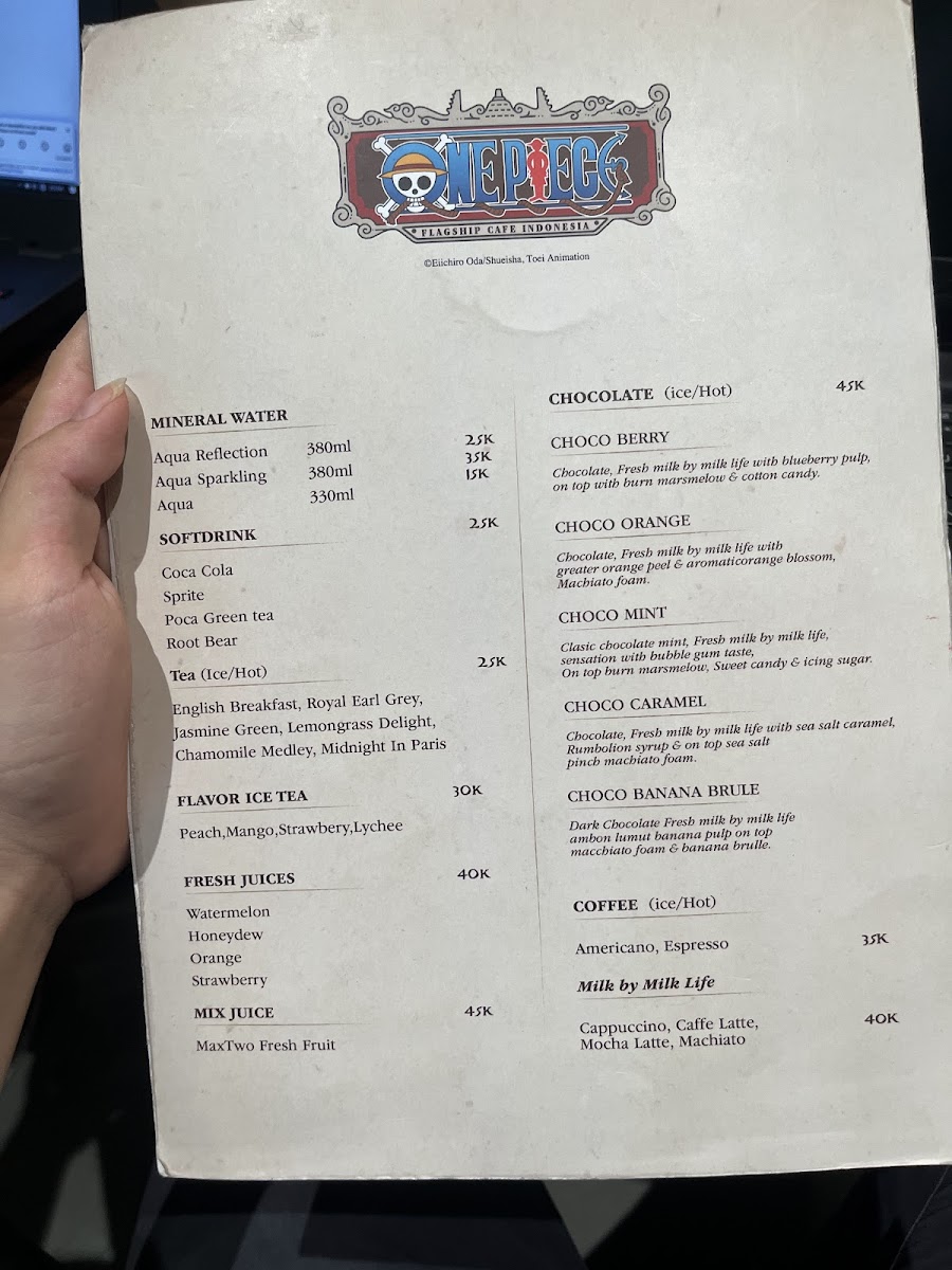 One Piece Cafe Indonesia Photo Menu 7