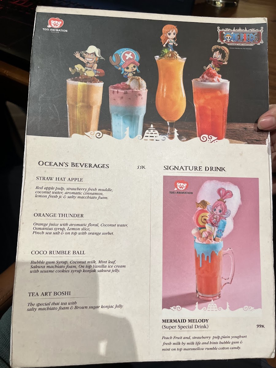 One Piece Cafe Indonesia Photo Menu 8