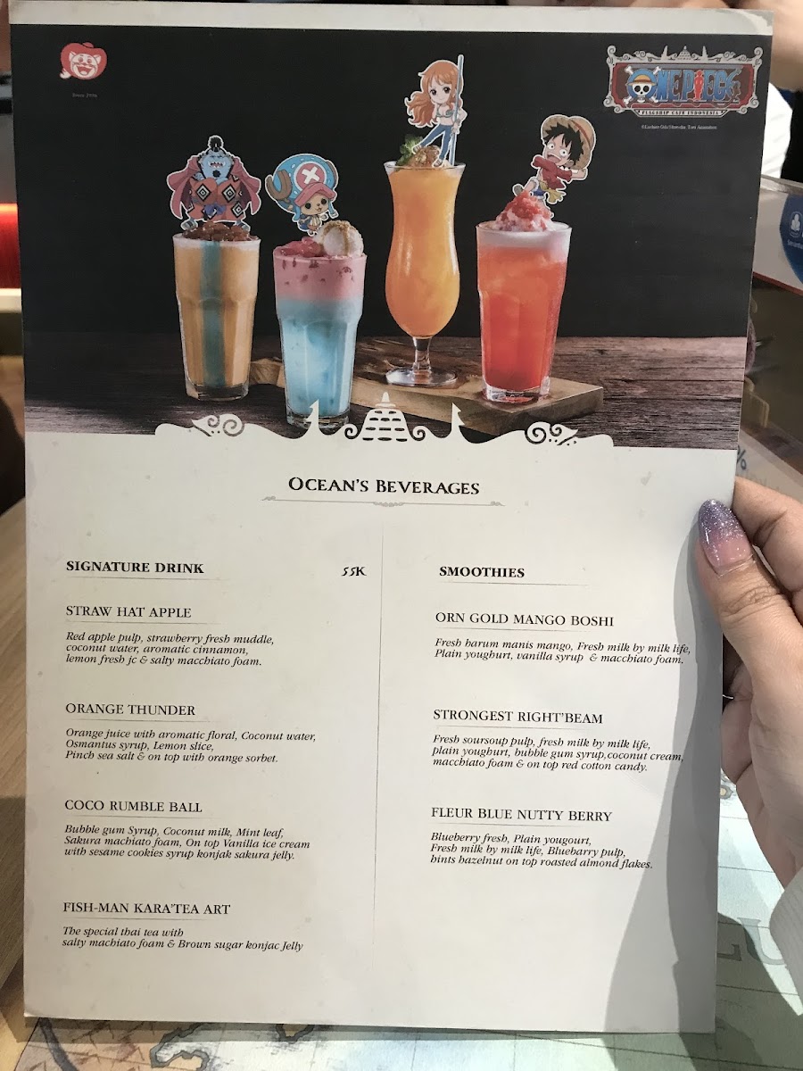 One Piece Cafe Indonesia Photo Menu 9