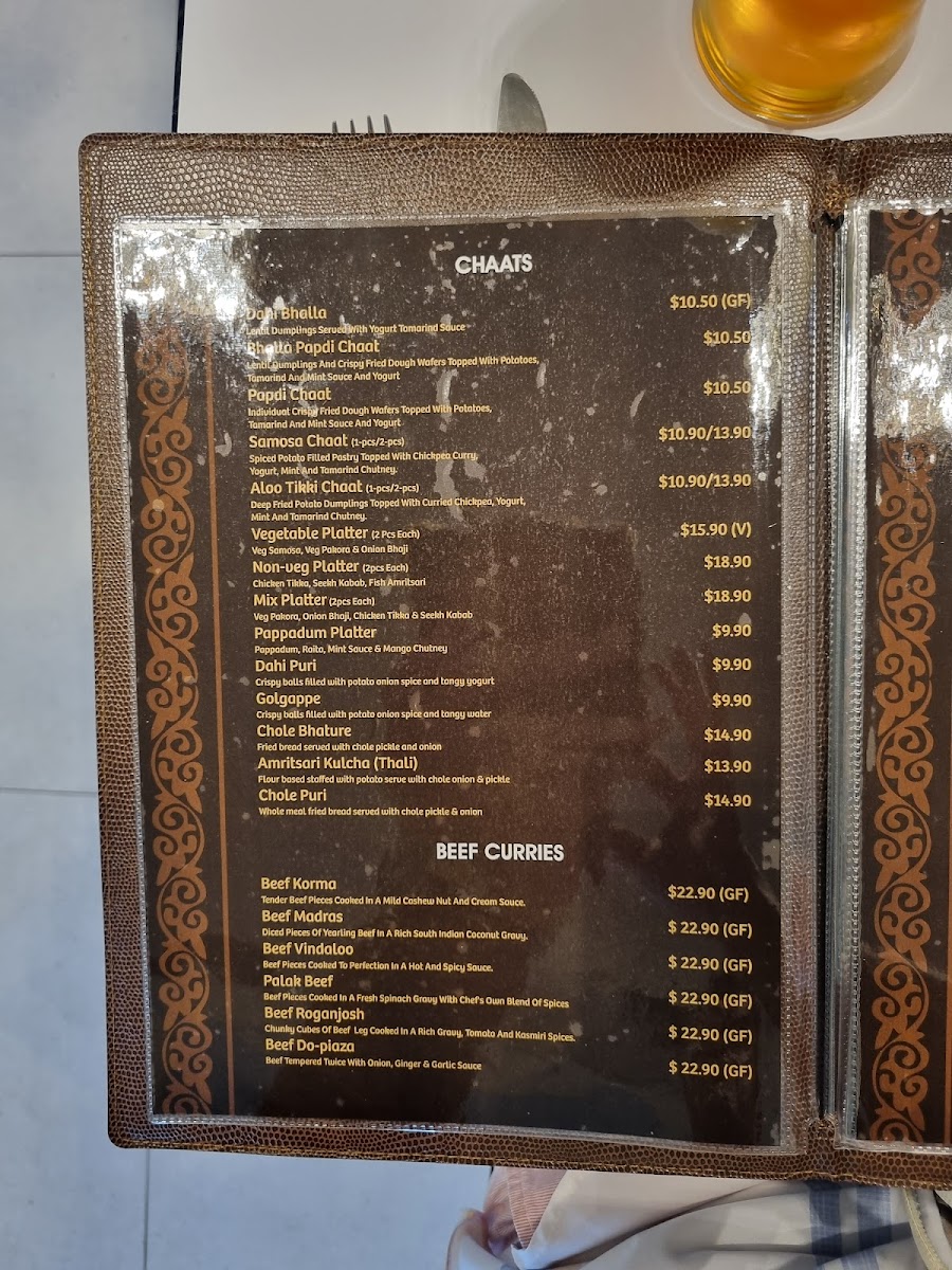 Celebration Club Indian Restaurant Photo Menu 1