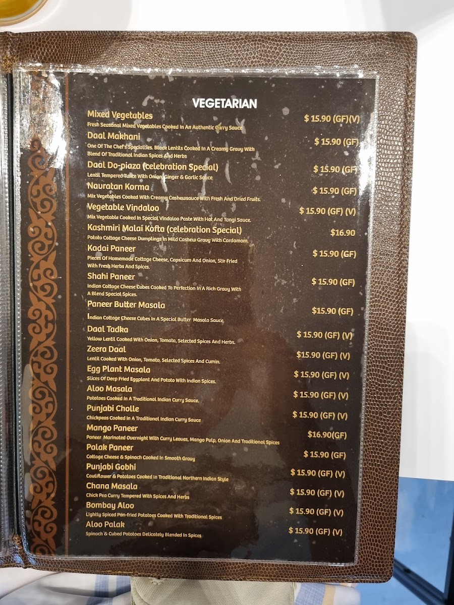 Celebration Club Indian Restaurant Photo Menu 3