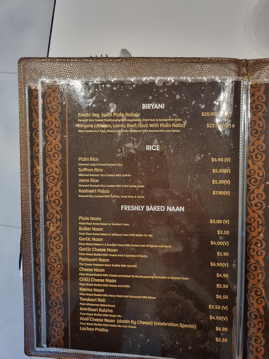 Celebration Club Indian Restaurant Photo Menu 6