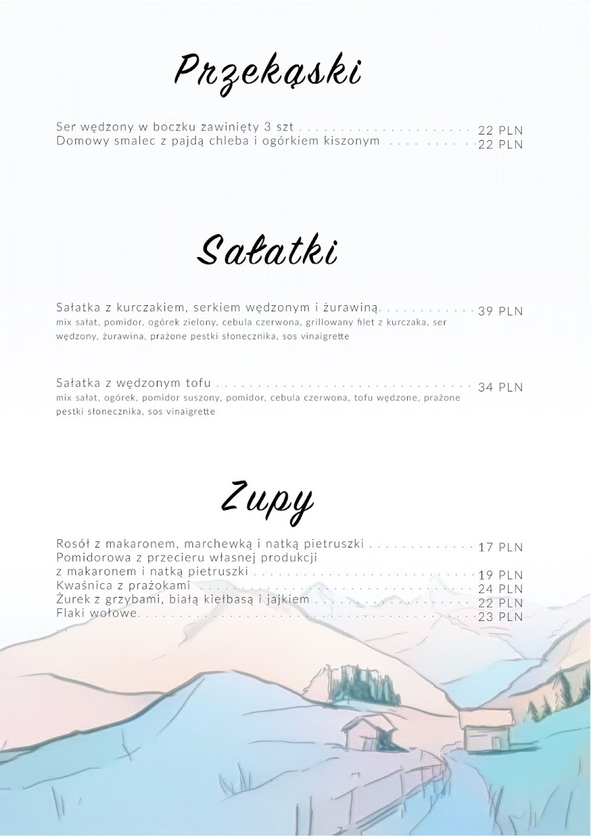Karczma Zbójnicka Photo Menu 5