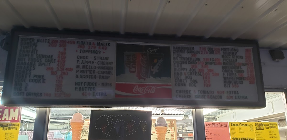 Hunnicutt's Dairy Bar Photo Menu 6