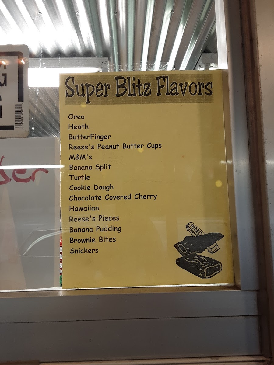Hunnicutt's Dairy Bar Photo Menu 9