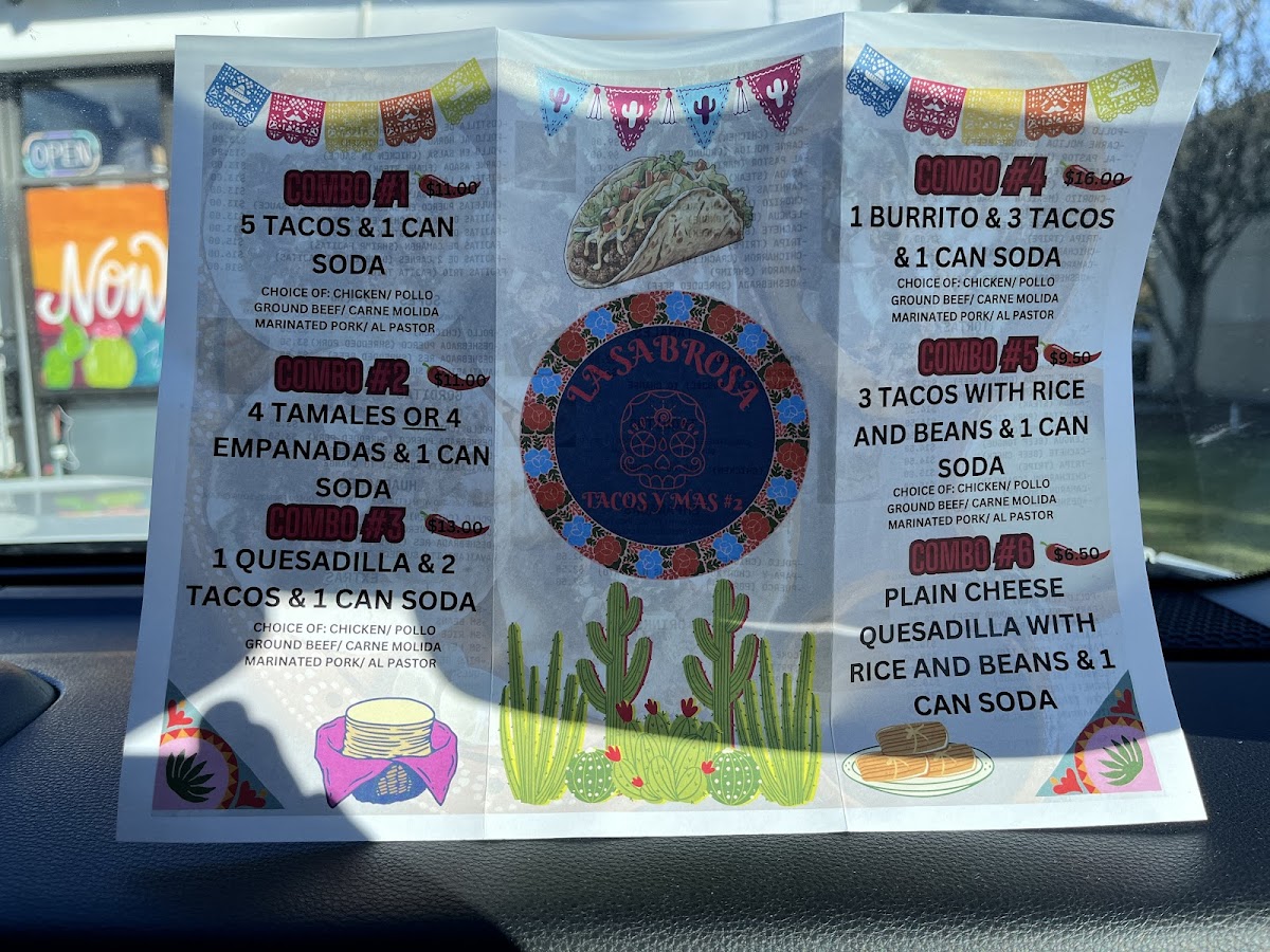 La Sabrosa Tacos Y Mas #2 Photo Menu 3