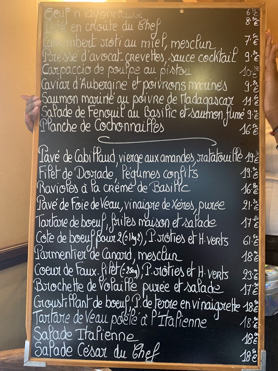 Le Beaujolais d'Auteuil Photo Menu 7