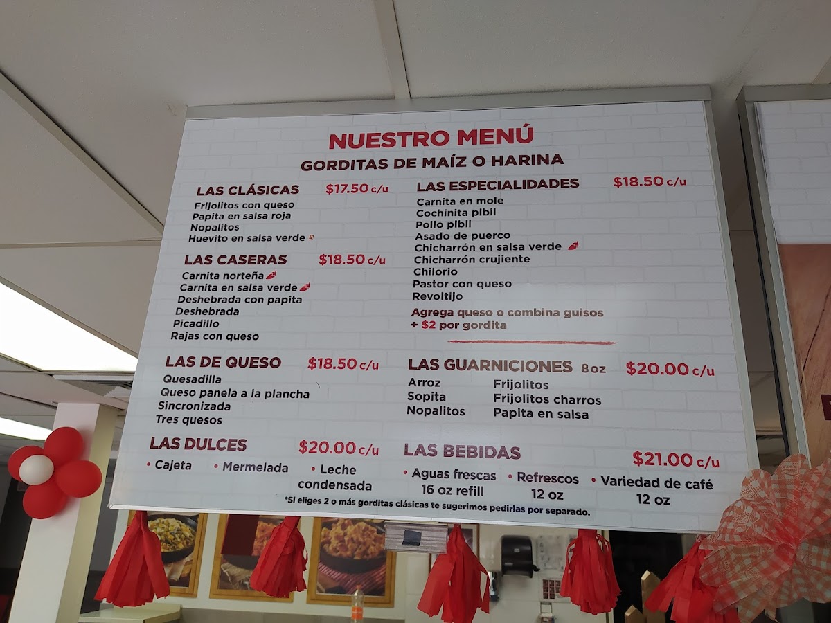 Gorditas Doña Tota Photo Menu 4