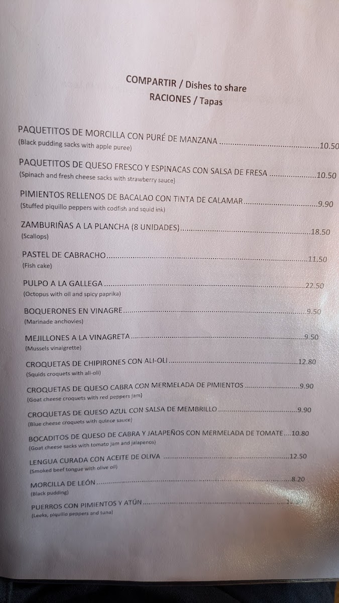 Restaurante El Mesón Photo Menu 9
