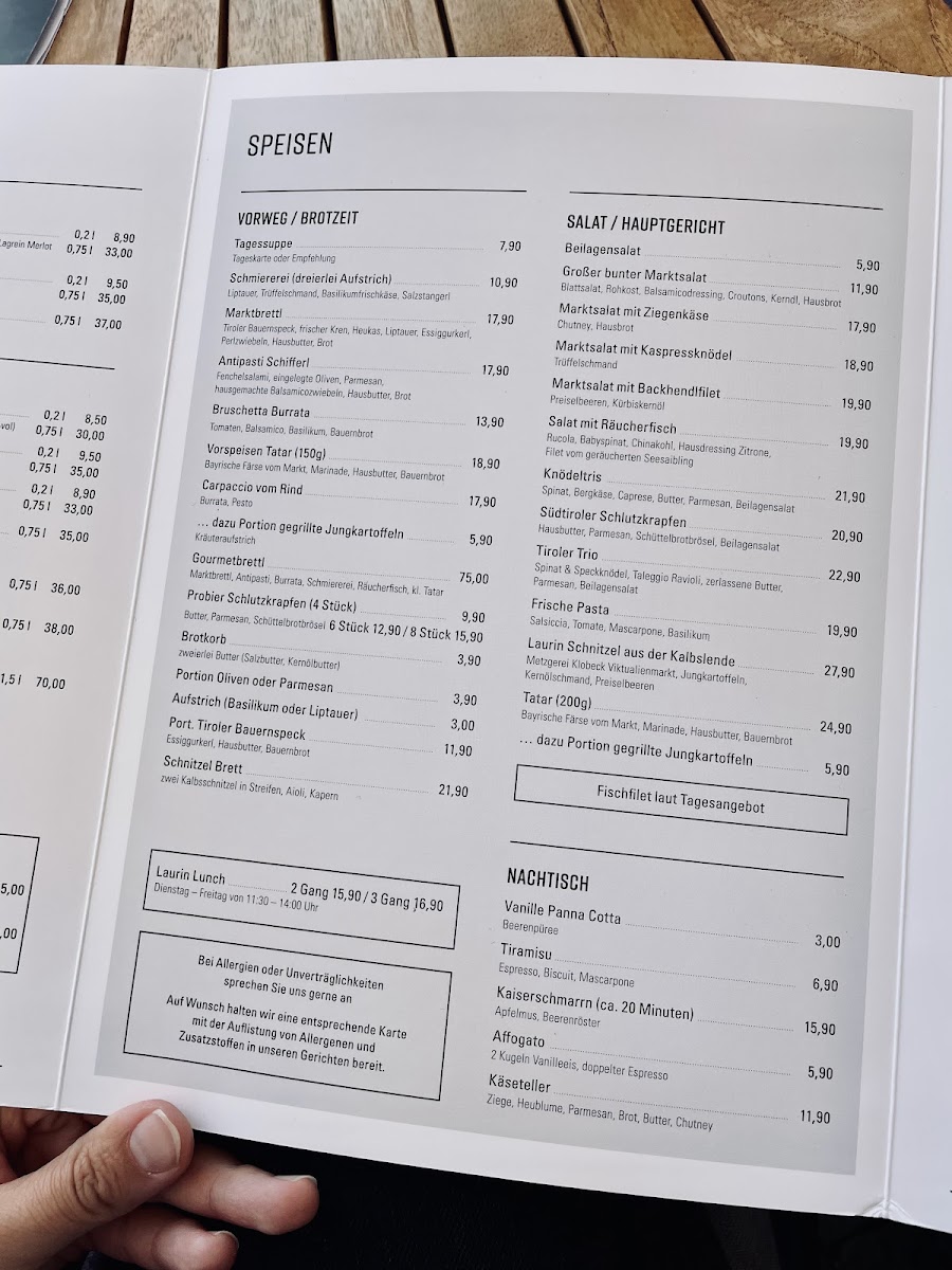 Restaurant Laurin Südtirol Photo Menu 6