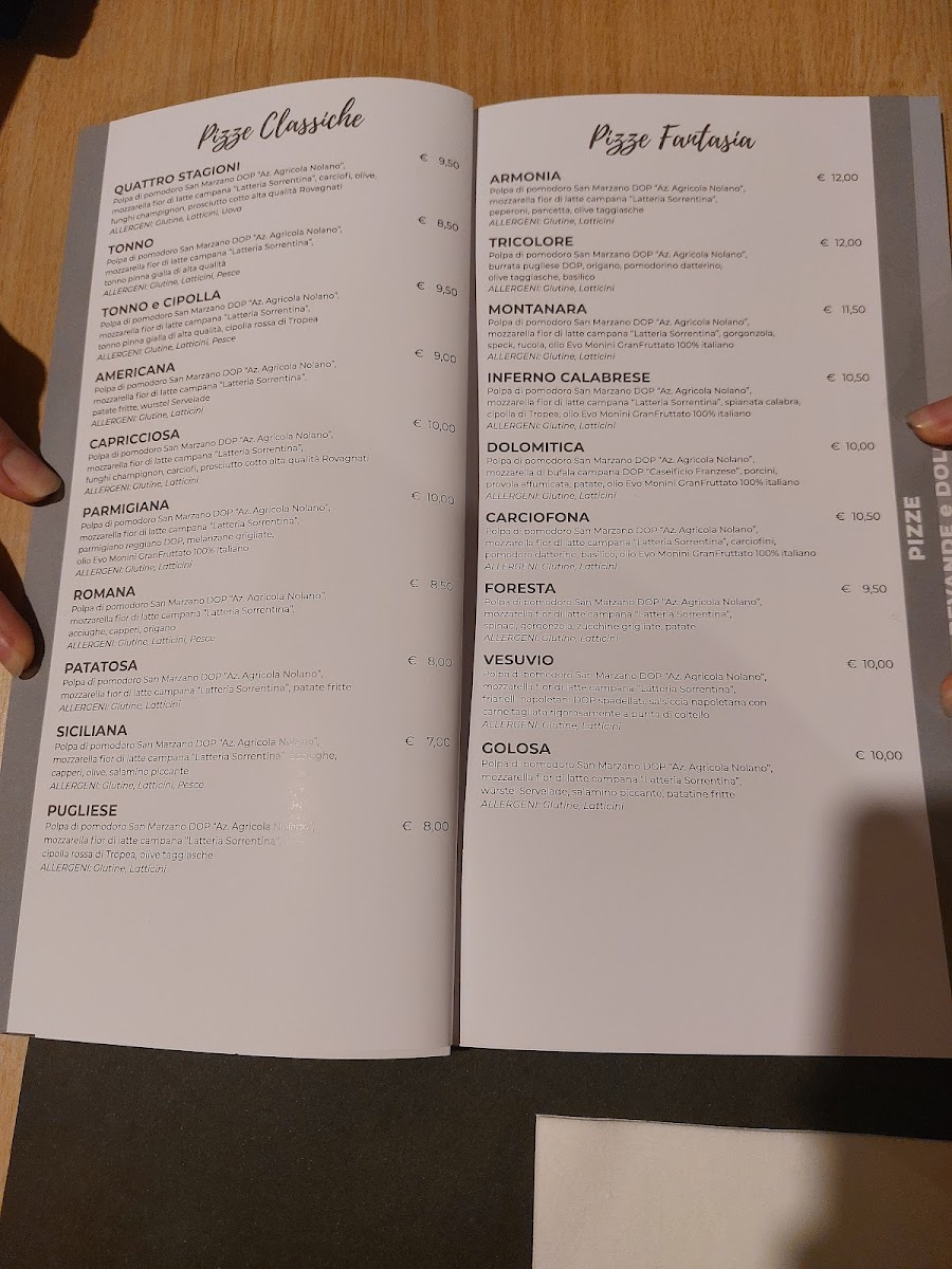 Ristorante Pizzeria MALANOTTE Photo Menu 1