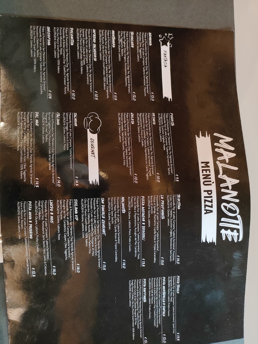 Ristorante Pizzeria MALANOTTE Photo Menu 8