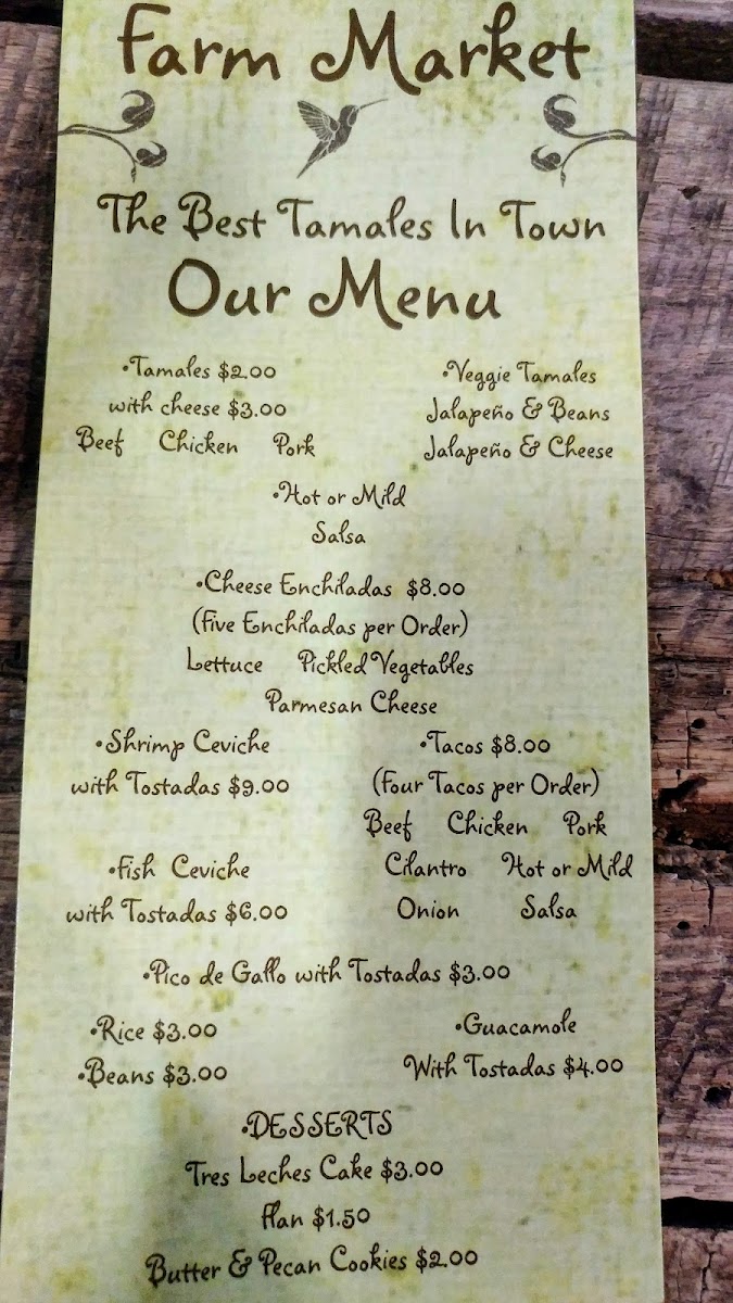 Maria's Mexican Cuisine Photo Menu 7