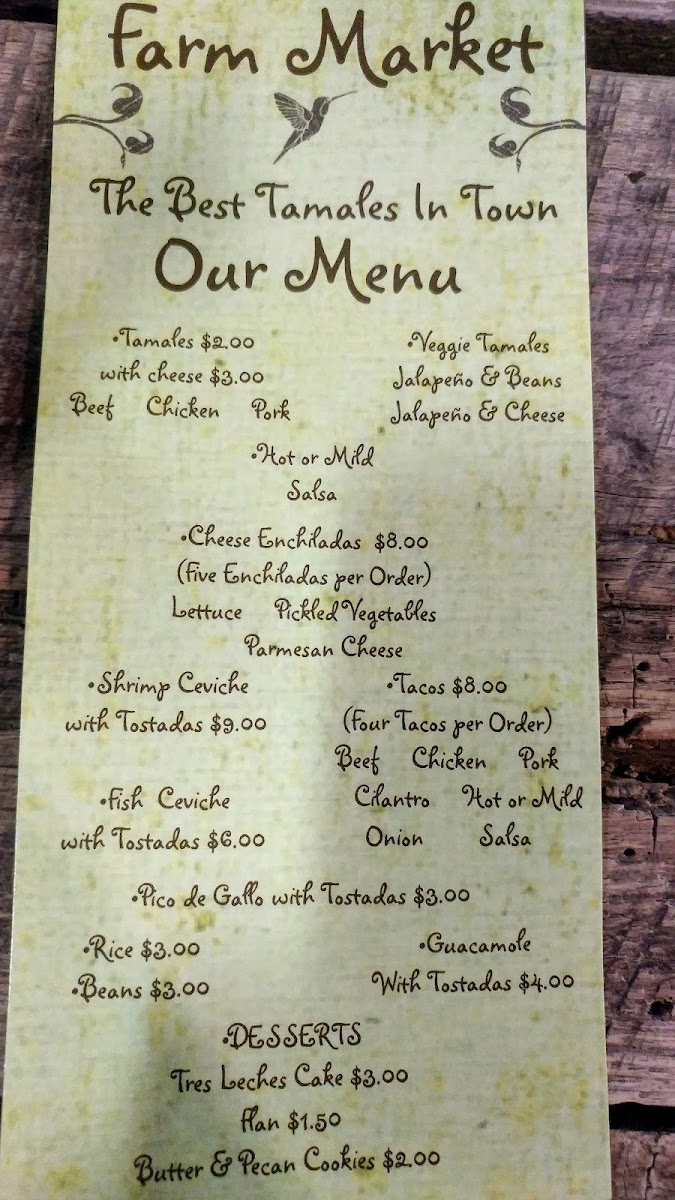 Maria's Mexican Cuisine Photo Menu 8