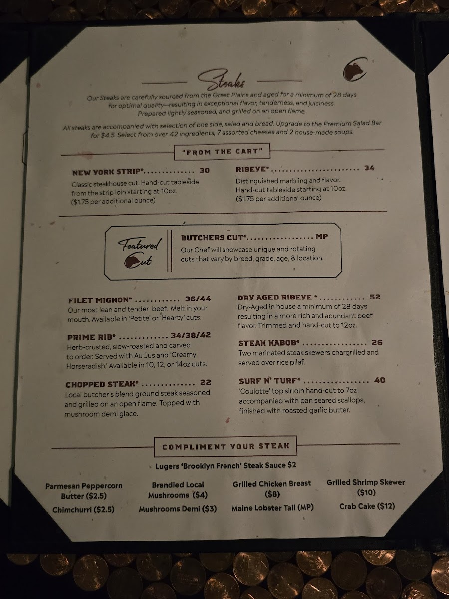 Charolais Steakhouse Photo Menu 10