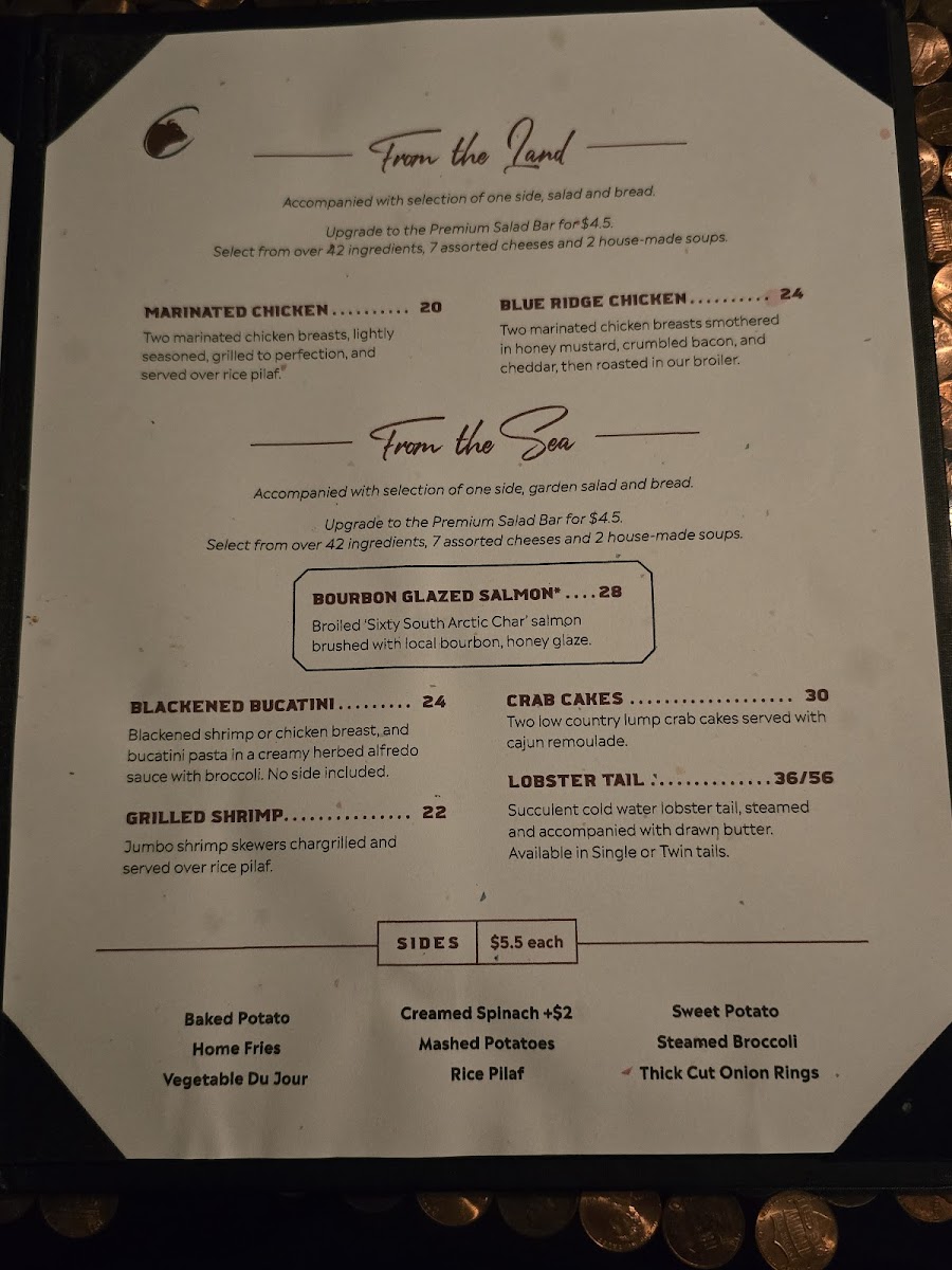 Charolais Steakhouse Photo Menu 4