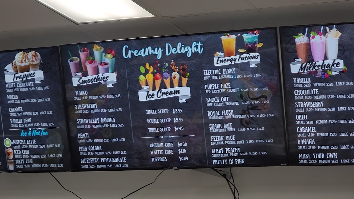 Creamy Delight Photo Menu 4