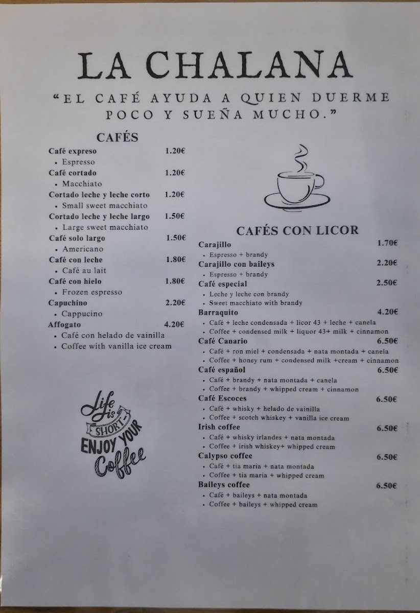 Restaurante La Chalana (The Flatboat) Photo Menu 10