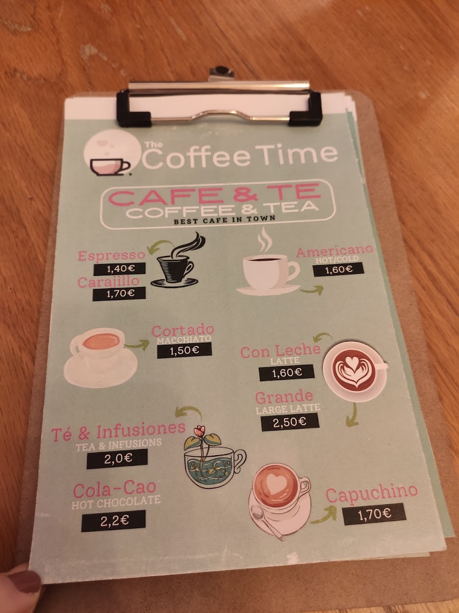The Coffee Time Photo Menu 4