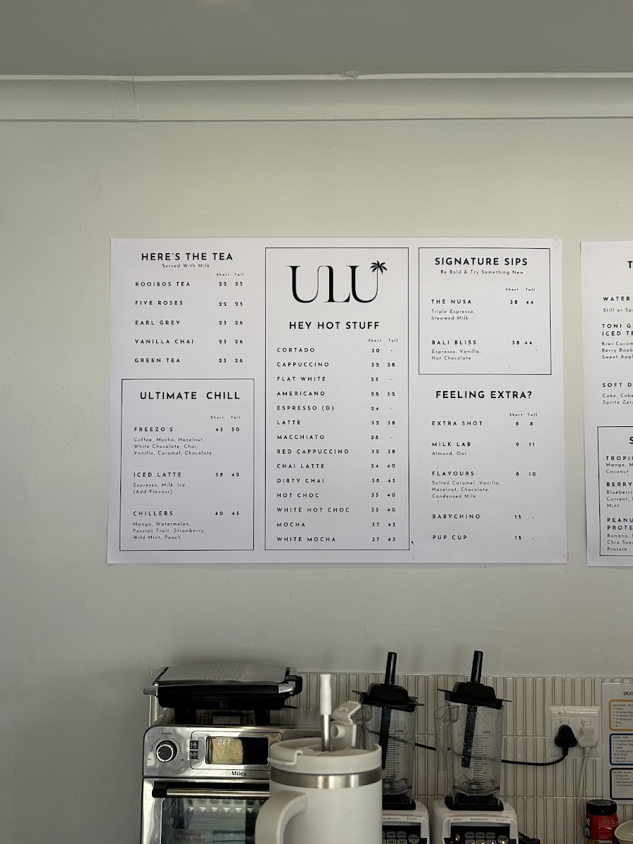 Ulu Café Photo Menu 3