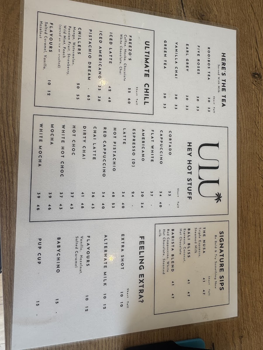 Ulu Café Photo Menu 5