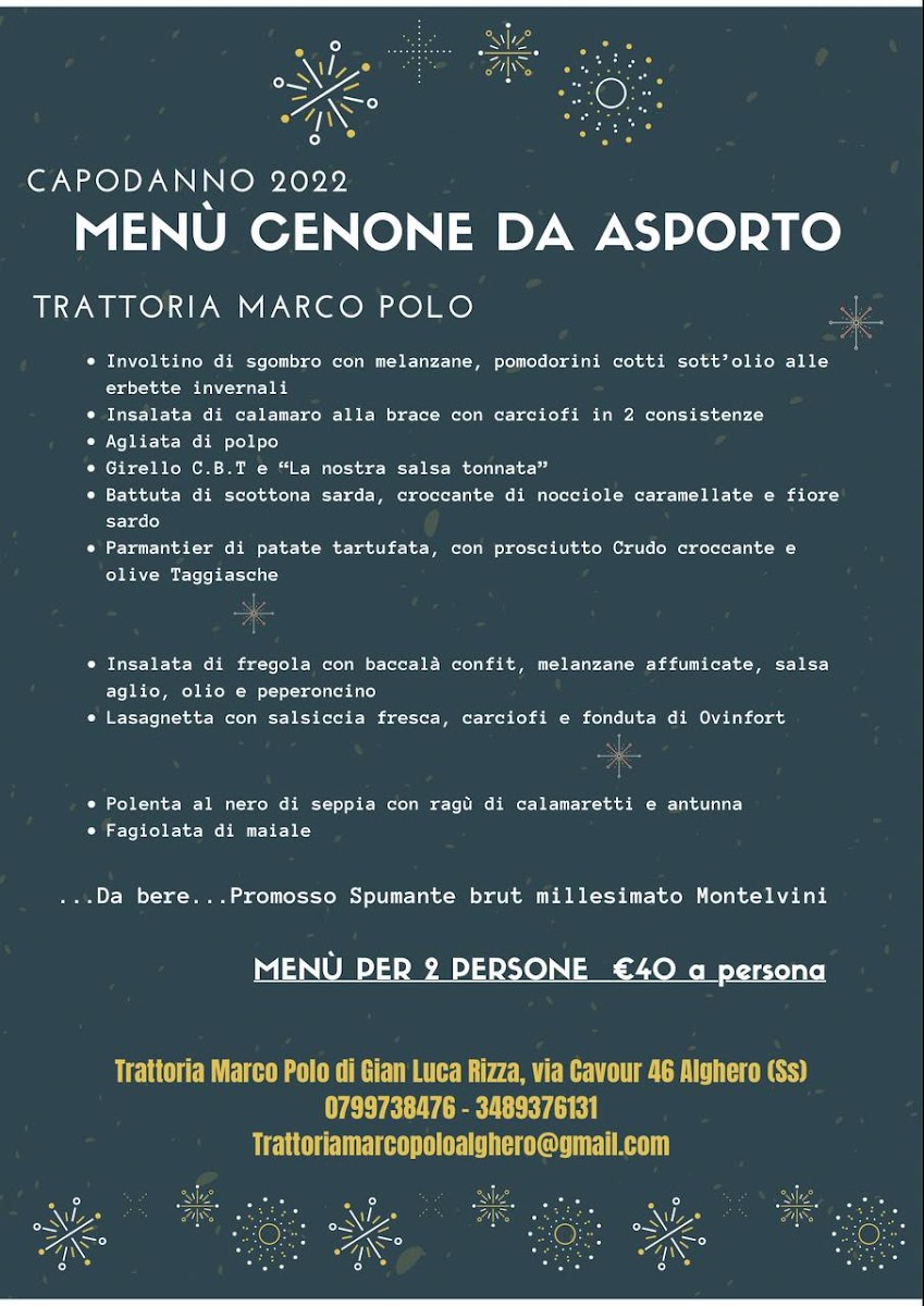 Trattoria Marco Polo Photo Menu 3