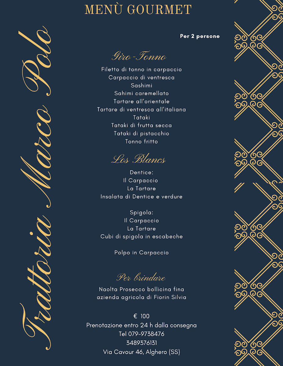 Trattoria Marco Polo Photo Menu 8