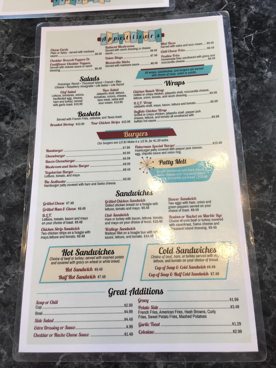 Alice's Family Restaurant Photo Menu 8
