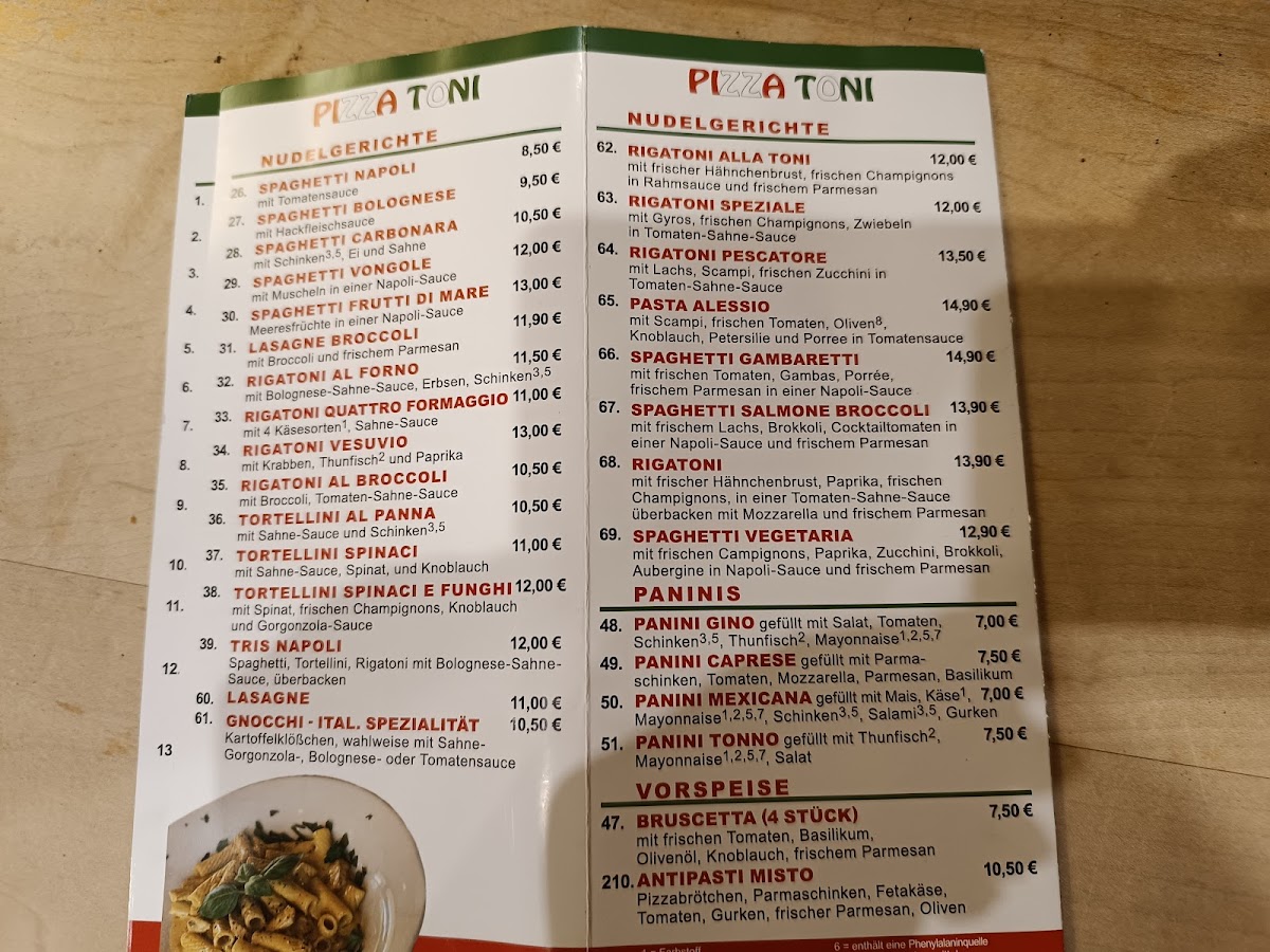 Pizza Toni im Hafenviertel Photo Menu 4