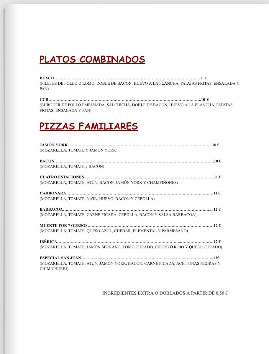 La Gramola Photo Menu 4