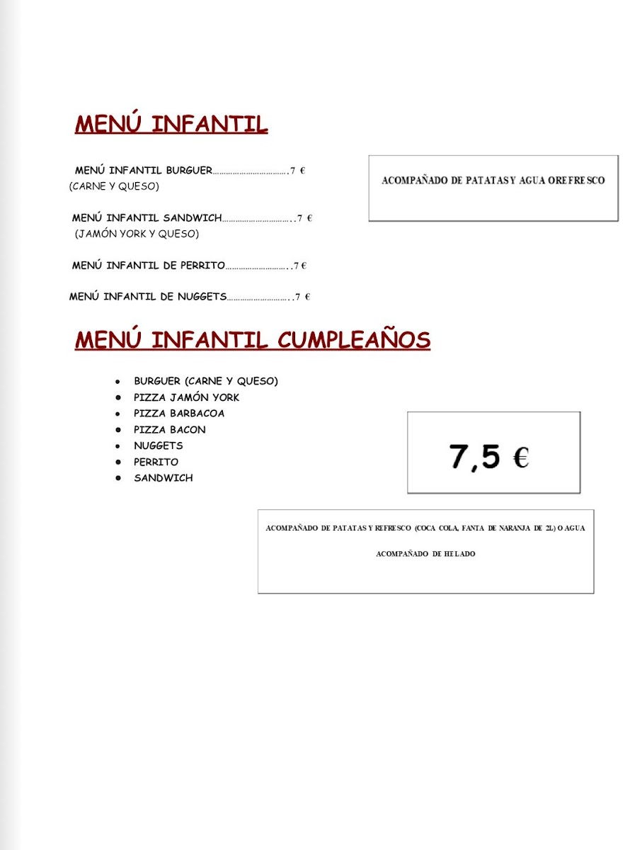 La Gramola Photo Menu 5