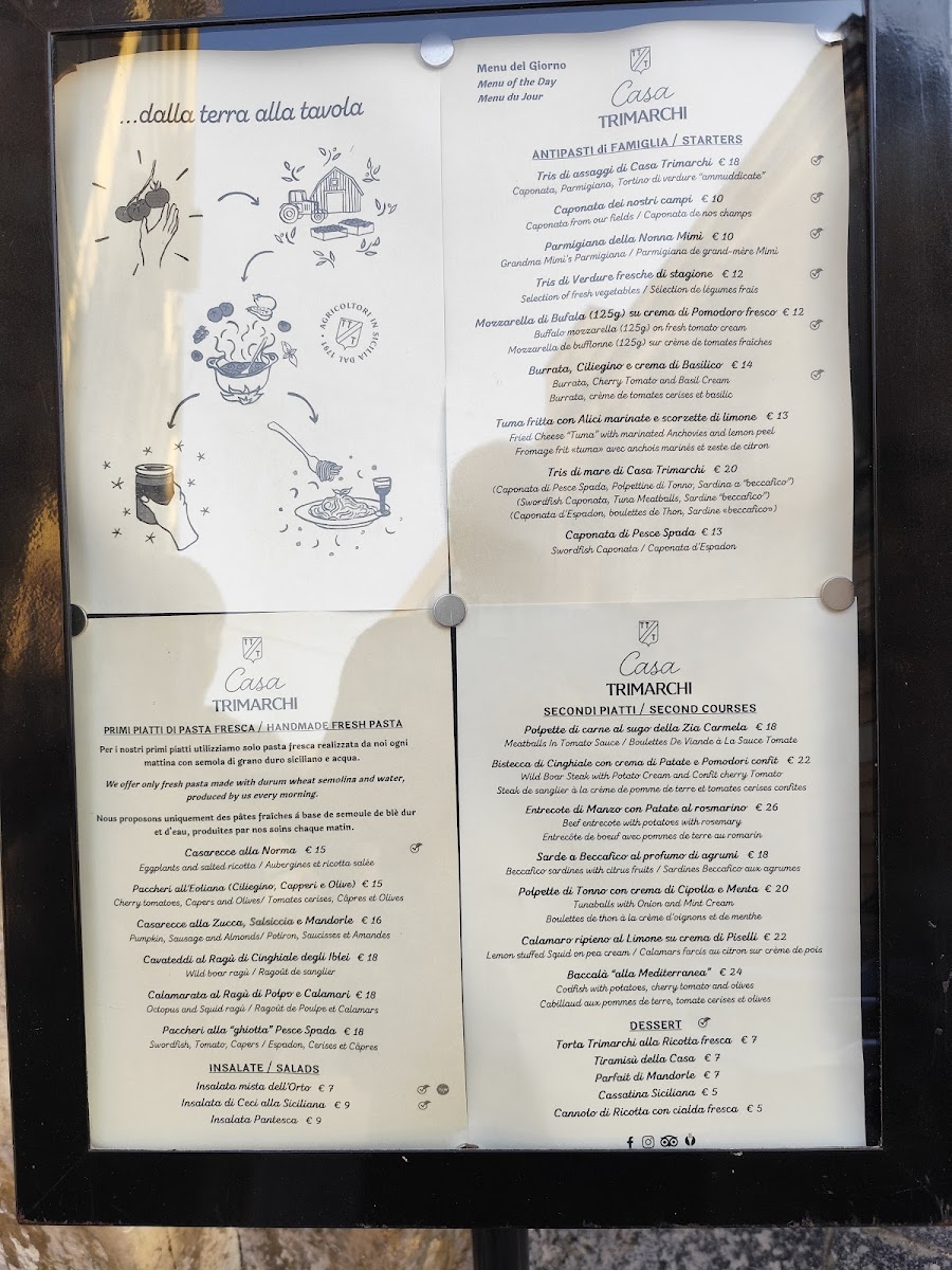 Casa Trimarchi - Ristorante in Ortigia Photo Menu 5