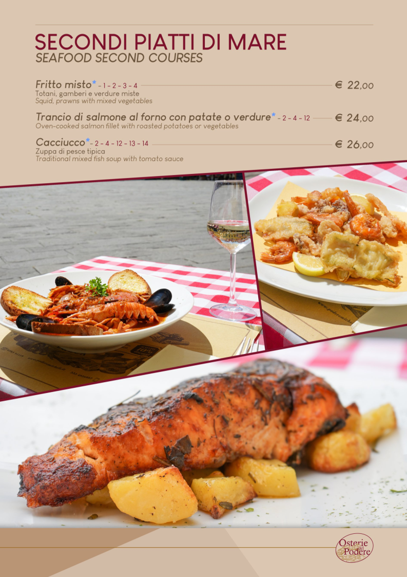 OSTERIA DEL PODERE Photo Menu 10